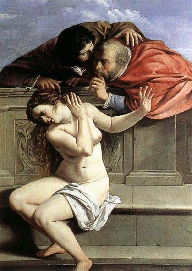 Artemisia gentileschi Susanna and the Elders, Schonborn Collection, Pommersfelden